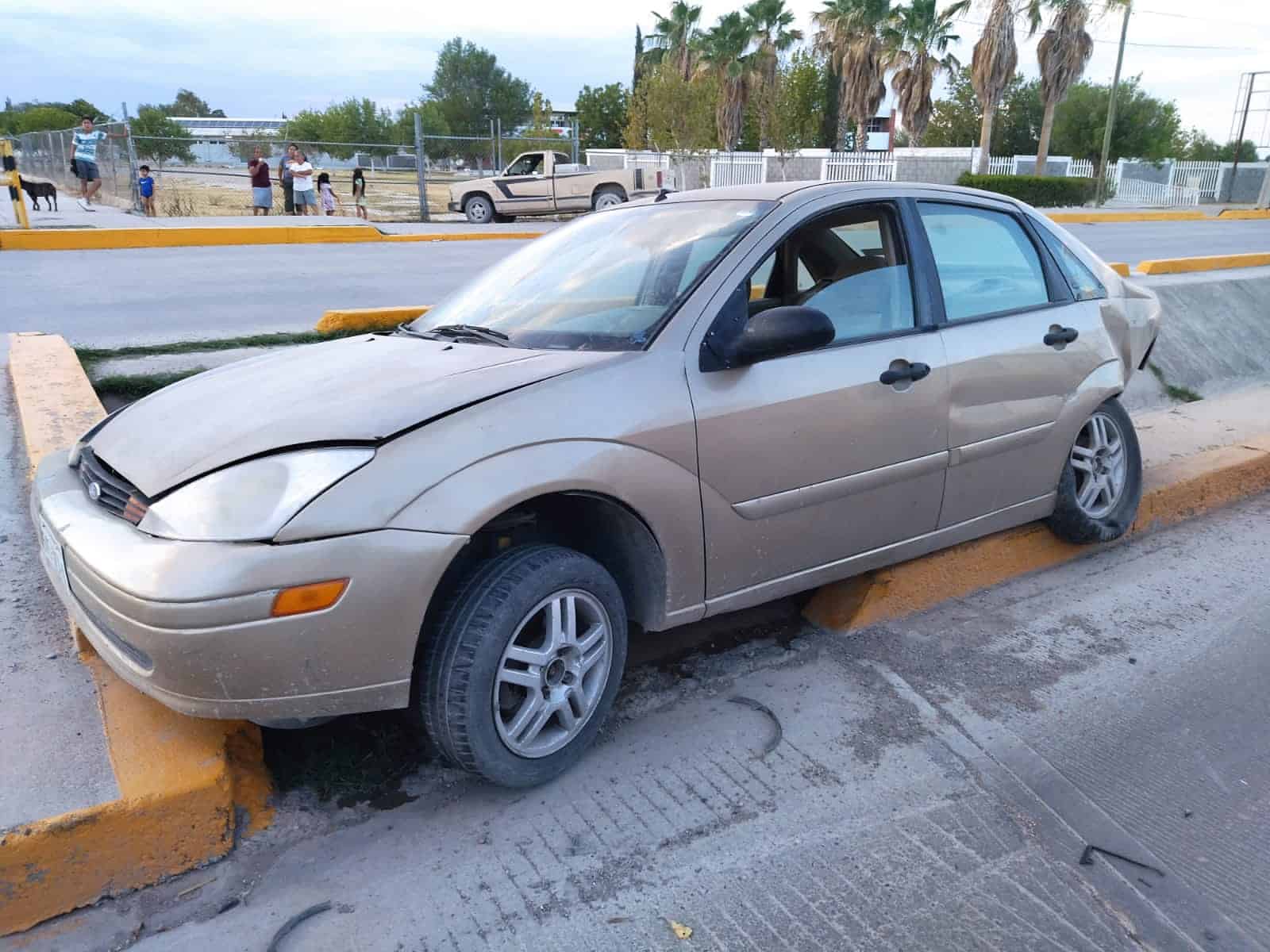 Causa texano fuerte choque