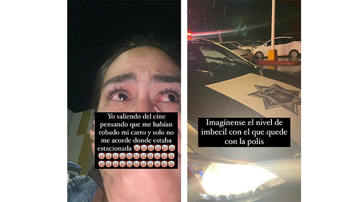 En defensa y solidaridad con @Alelugod’ le escribió una internauta: “También se me pierde, pero es culpa del carro no soy yo”.