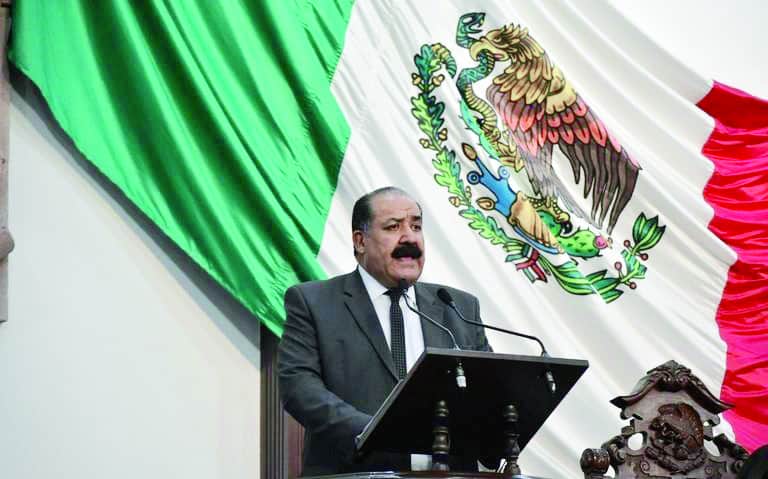 El Diputado de Morena, Francisco Javier Cortez Gómez.