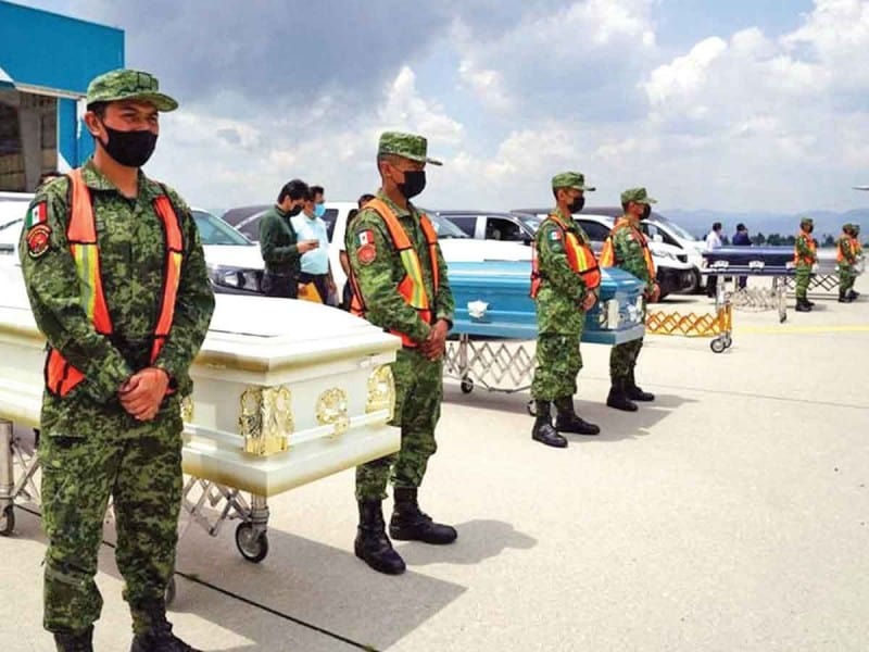 Repatrian primeros 16 cuerpos de migrantes que murieron en San Antonio