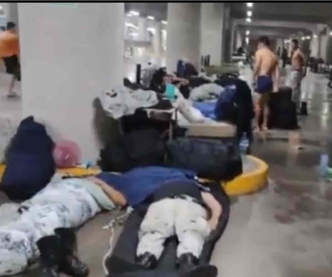 Elemento de la GN denuncian pésimas condiciones de cuartel; Duermen en un sótano