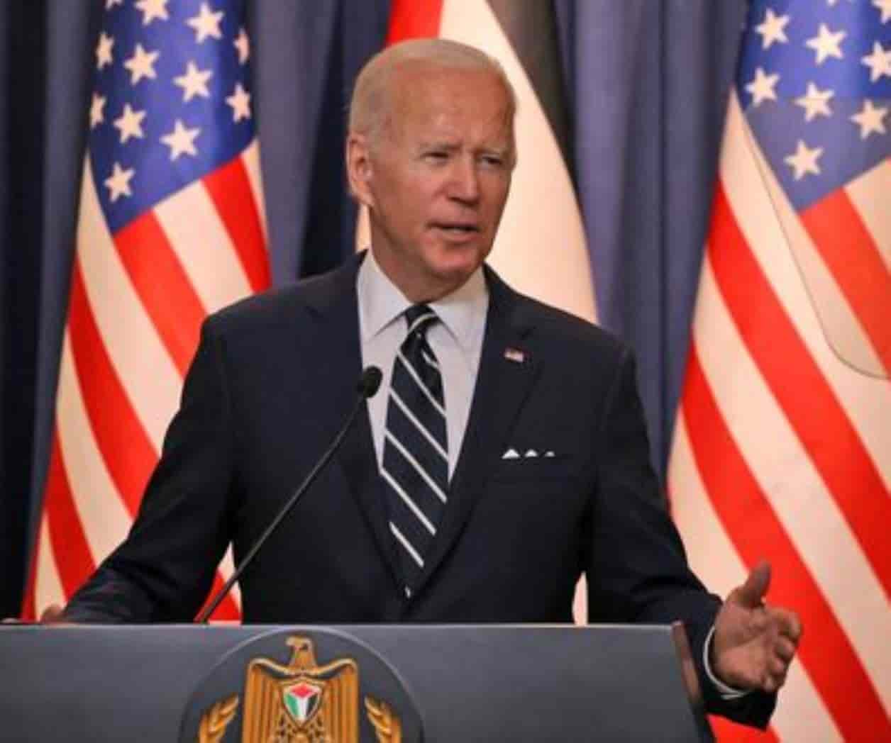 El pueblo palestino merece un Estado propio; Aseguró Biden en Belén