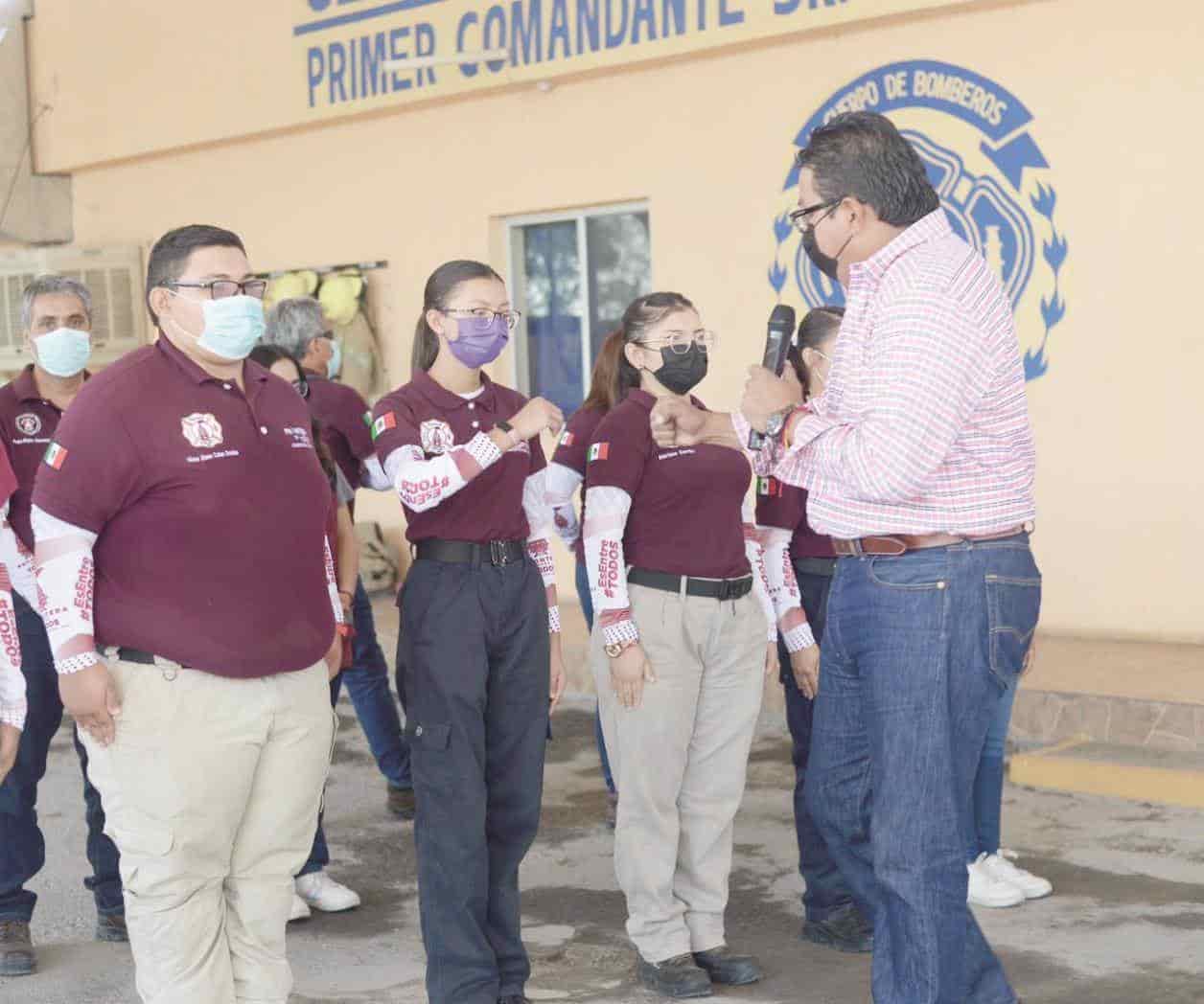 Tendrán bomberos un nuevo edificio en Frontera