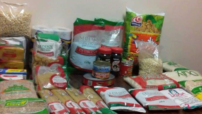 Ofrecen productos de canasta básica