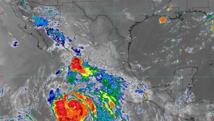 Huracán Estelle provocará lluvias fuertes en seis estados de México