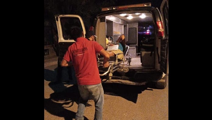La mujer ingresó al hospital Regional.
