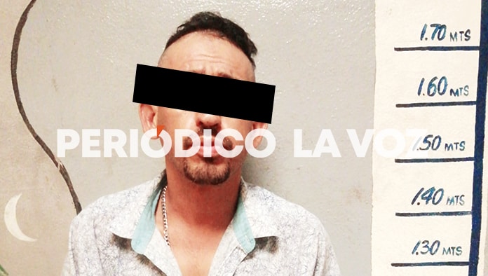 El sujeto fue aprehendido en la Obrera sur al intentar golpear a su familia.