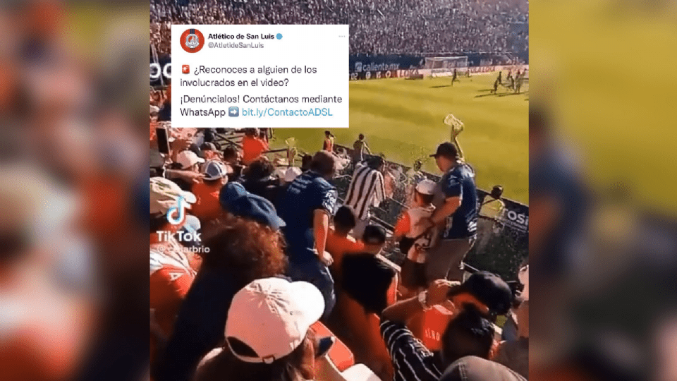 Atlético de San Luis busca a los agresores de aficionado de Rayados