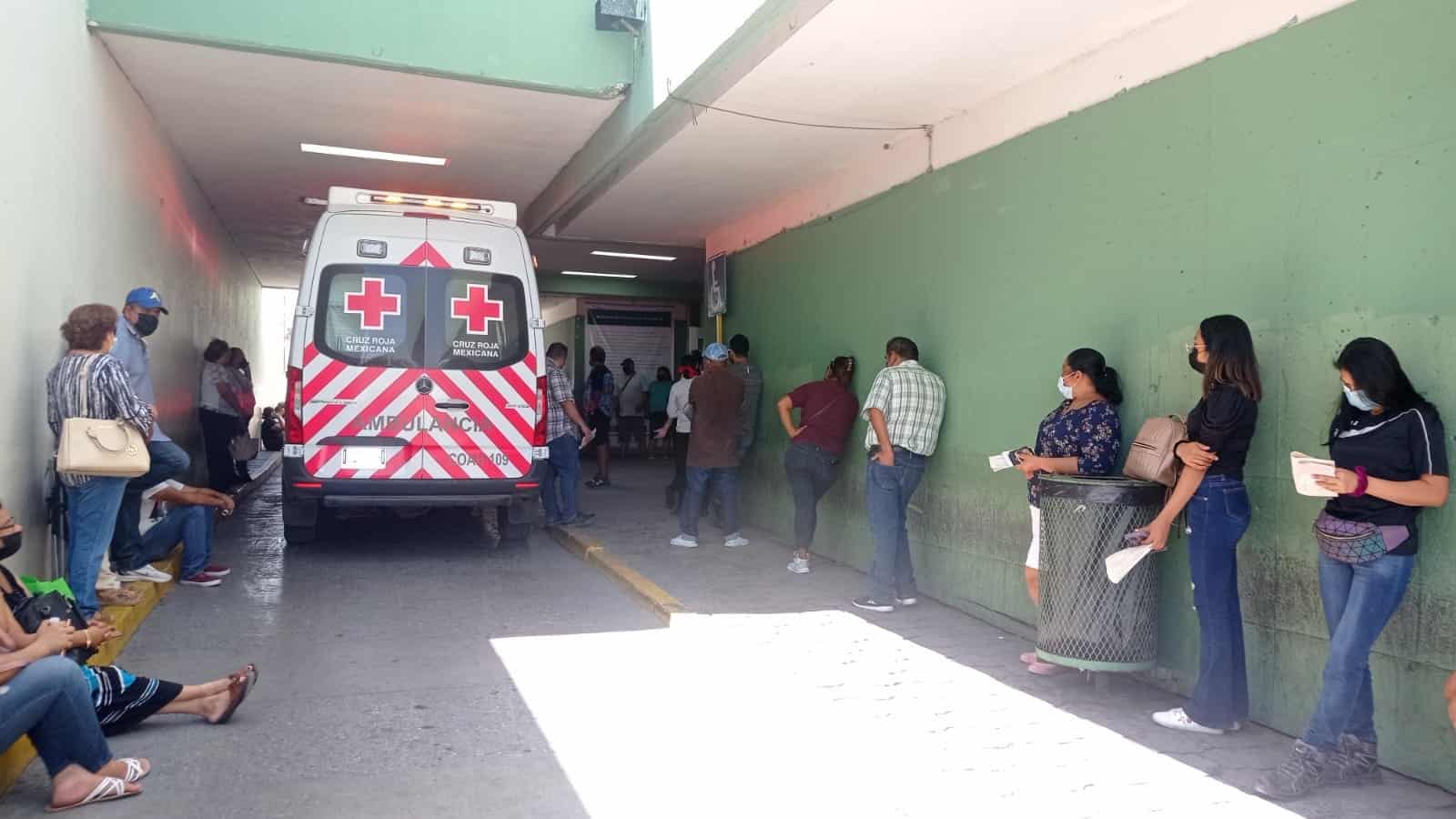 La espera para la prueba Covid fue de más de 3 horas.