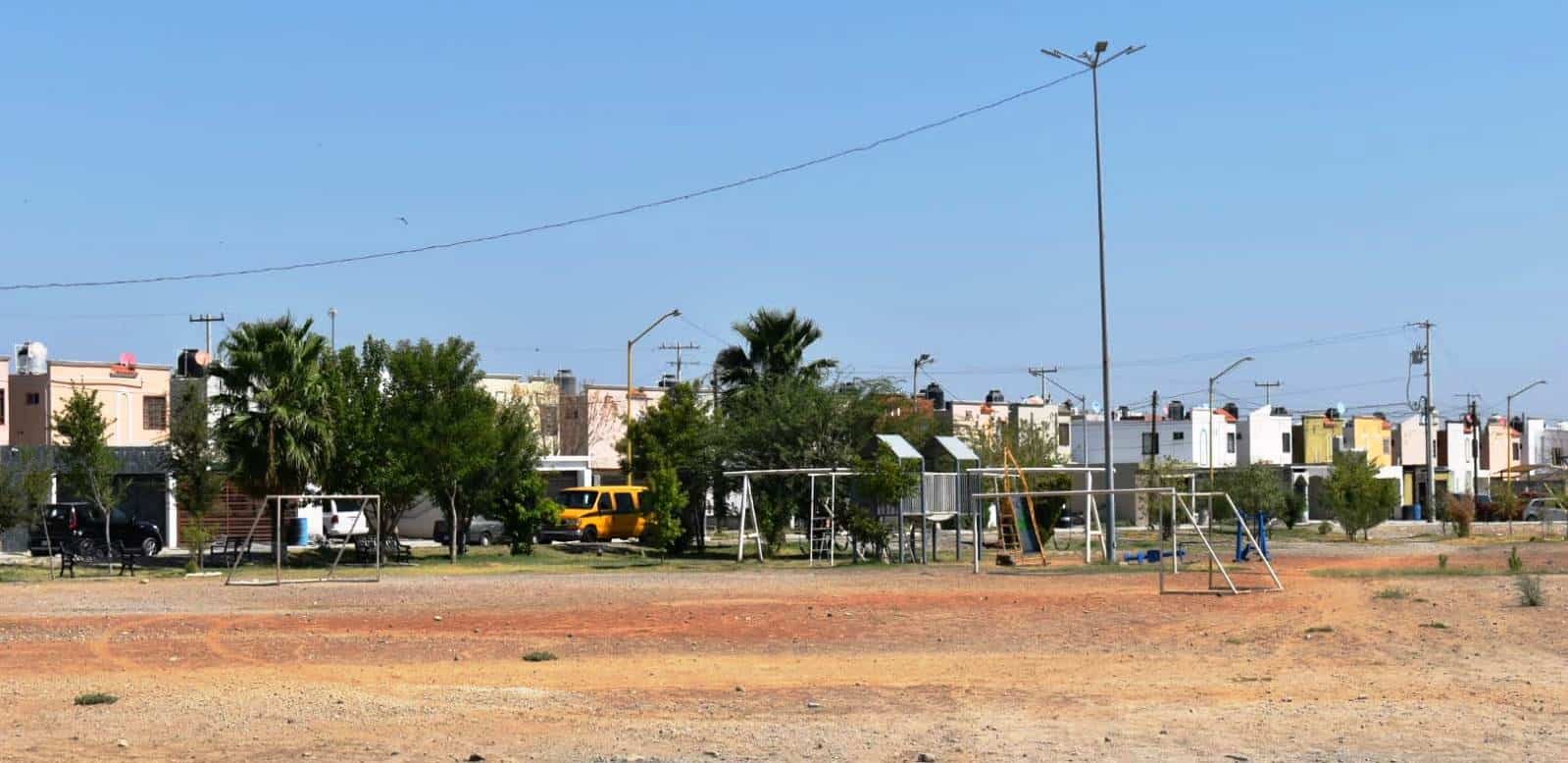 En el Fraccionamiento Los Reyes al poniente de Monclova se hará la adecuación de su plaza recreativa y deportiva.