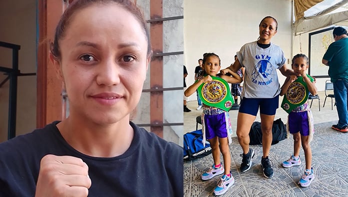Sus hijas, las pequeñitas Mirena y Mirana, resultaron ganadoras en una función realizada en Monterrey, Nuevo León.