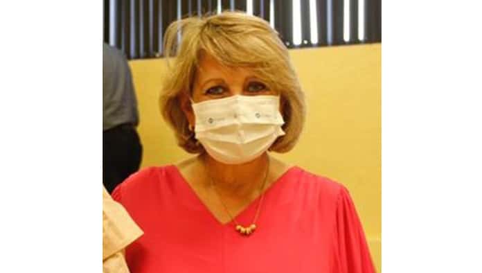 La Directora del Programa de Inglés en Primarias del Estado, Elsa Jiménez Flores.