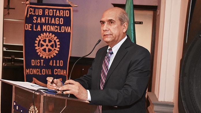 Club Rotario de Monclova Cambió de mesa directiva