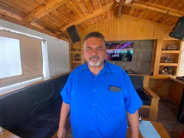 El guitarrista y representante del grupo Mazter, Juan José Flores.