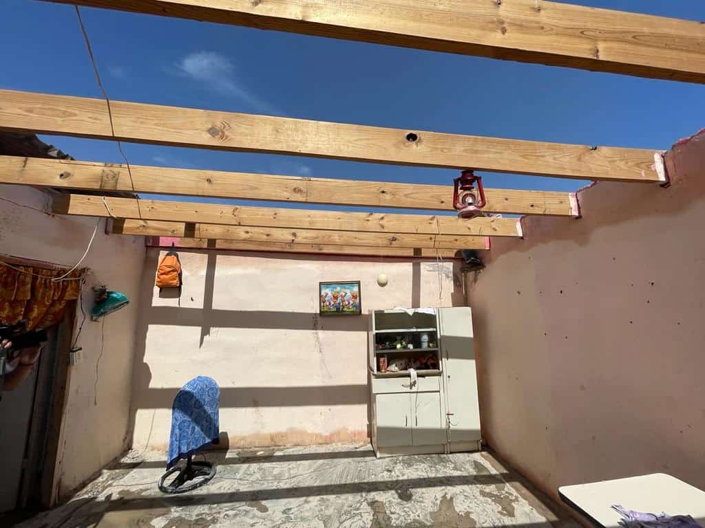 Las más de 70 familias que habitan el Ejido Presa Rodríguez sufrieron daños en sus viviendas y perdieron animales.