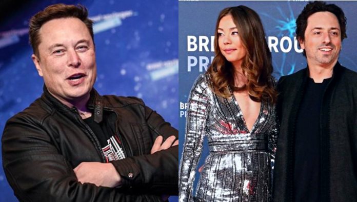 Cofundador de Google se divorció tras una aventura entre su esposa y Elon Musk