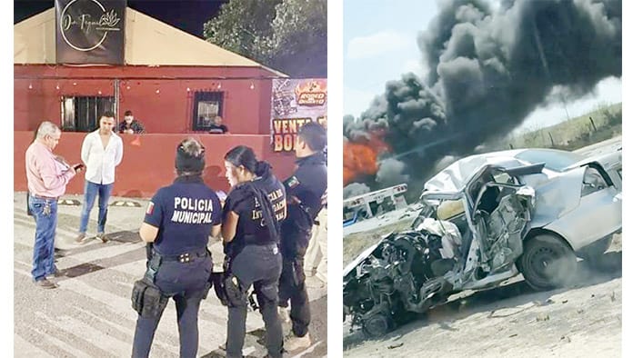 Autoridades investigan los hechos para determinar la causa del accidente.
