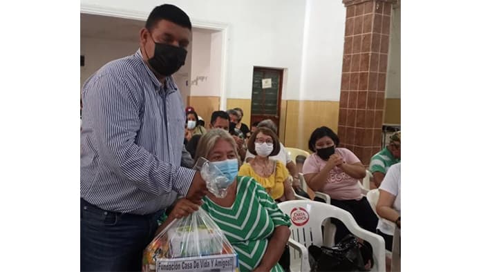 En total 200 personas se beneficiaron.