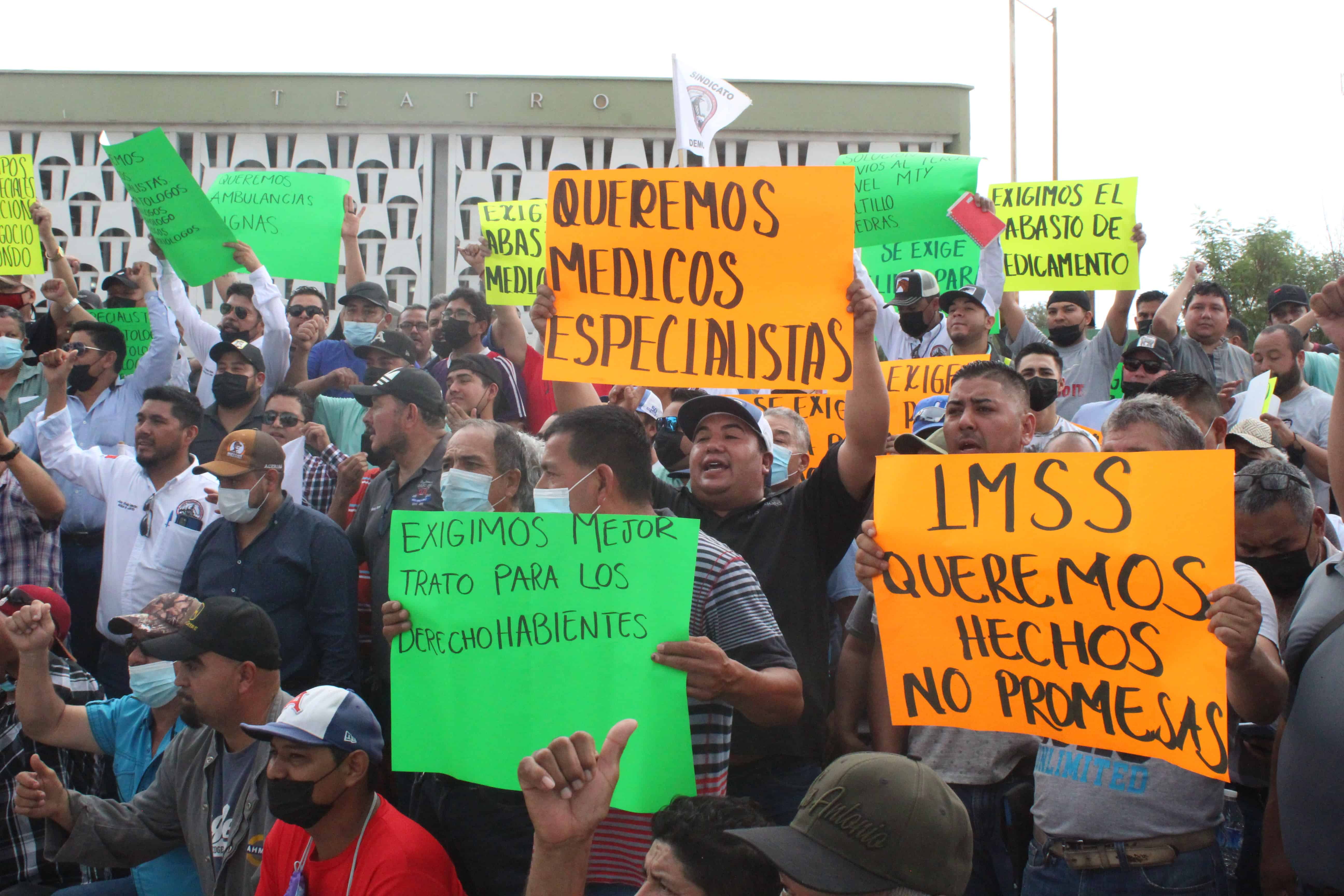 Continuarán con la lucha para garantizar una mejor atención en el Seguro Social.