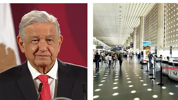 En peligro de derrumbarse Aeropuerto de la Ciudad de México: AMLO