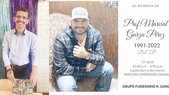 Consterna muerte de 2 maestros