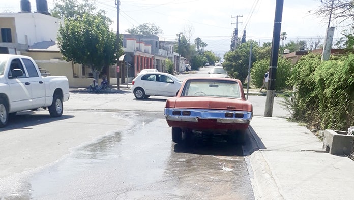 Reportan fuga de más de cuatro días en la colonia Guadalupe Borja.