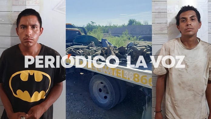 Varios kilos de metal querían robar de la empresa Ferroviaria.