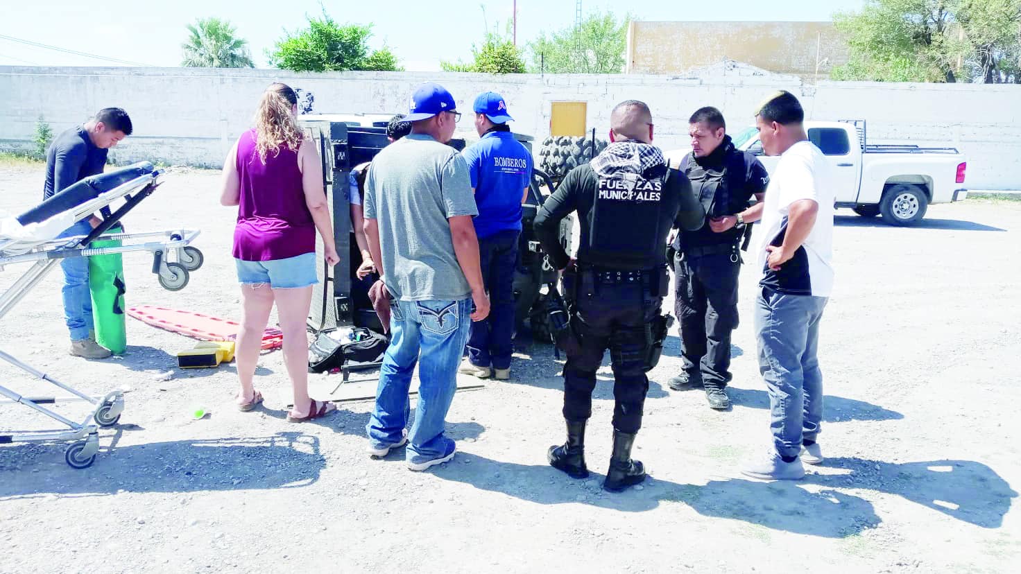 Vuelca adolescente en Nueva Rosita