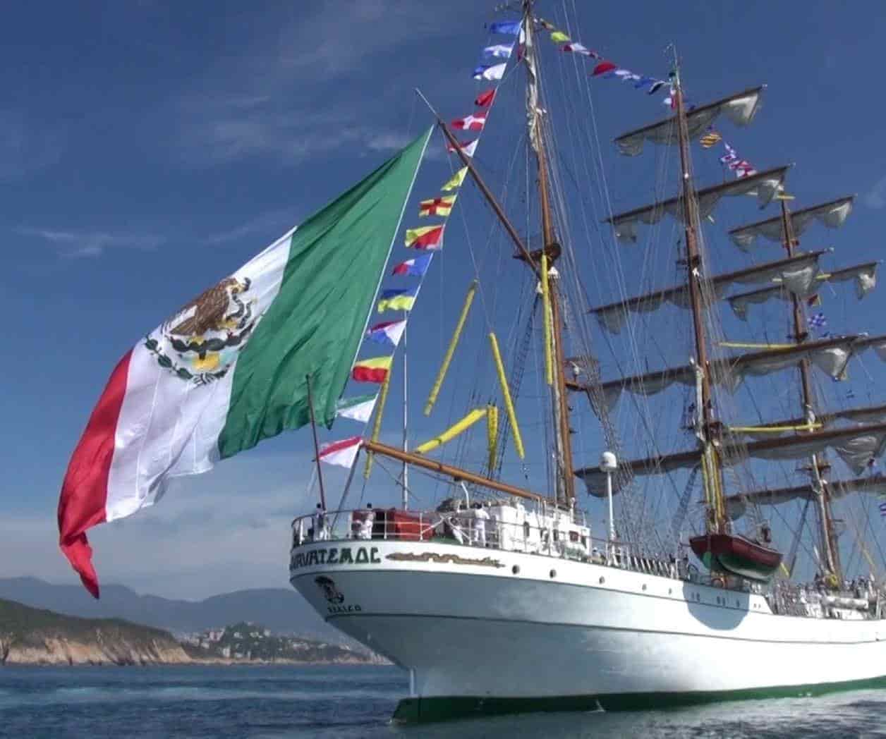 ¡Vientos juntos y mares venideros!; el ARM Cuauhtémoc cumple 40 años