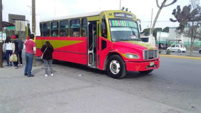 Aumenta dos pesos tarifa de transporte