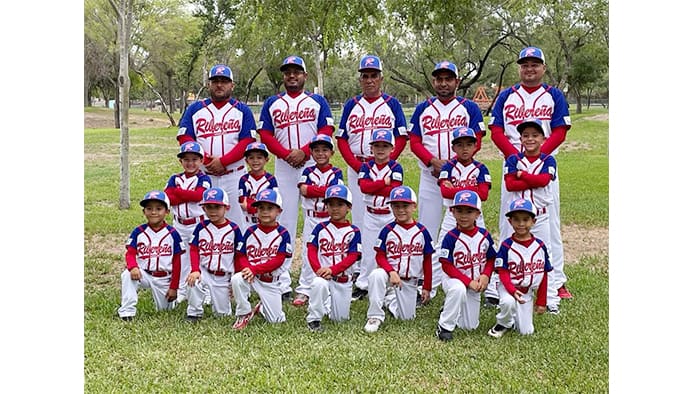 Selección Ribereña 5-6 años, que viaja este domingo a Piedras Negras, ya que el lunes inician Nacional de béisbol infantil.
