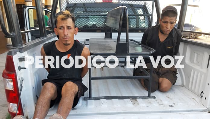 Las dos ratas chatarreras fueron remitidas a las celdas y posteriormente ante el Ministerio Público.