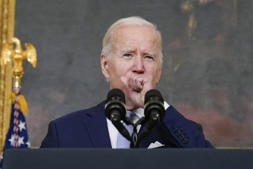 Joe Biden vuelve a dar positivo al nuevo COVID-19