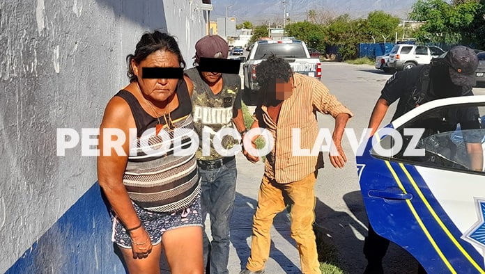 El trio de “chuper-amigos” fue detenido en la colonia Colosio de Monclova.