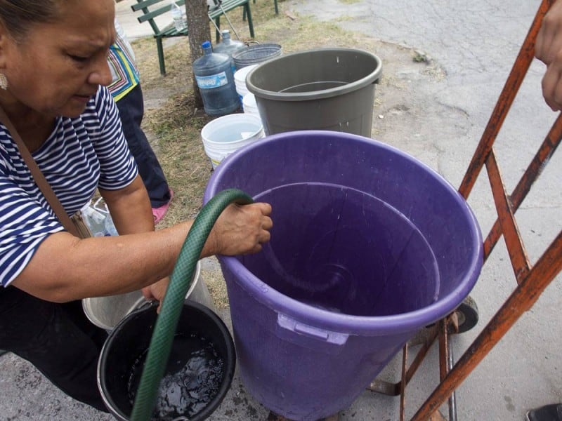 Escasez de agua en Monterrey continuara hasta el 2023