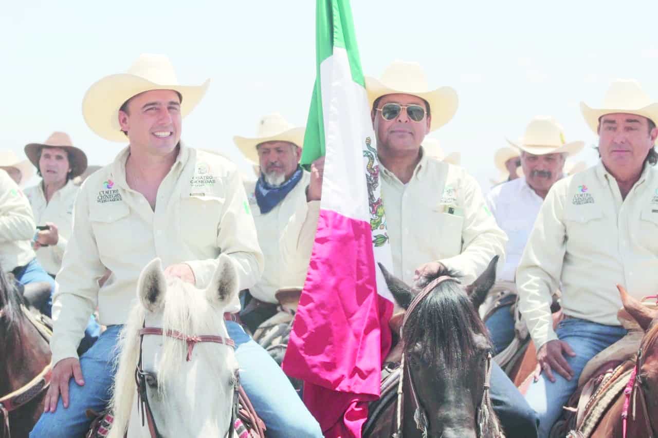 Asombrosa Cabalgata con miles de jinetes