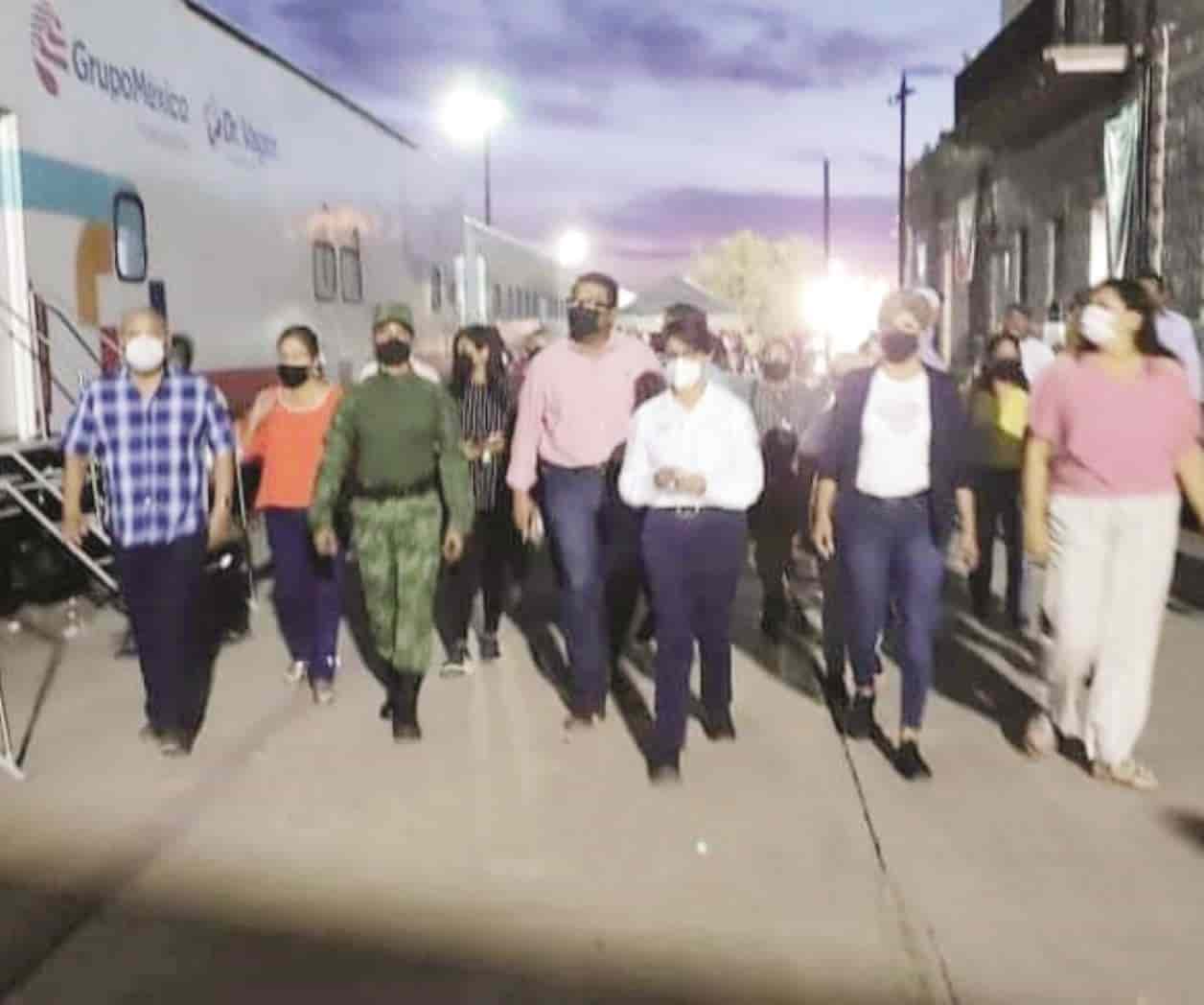 INVITA PIÑA AL TREN DE LA SALUD