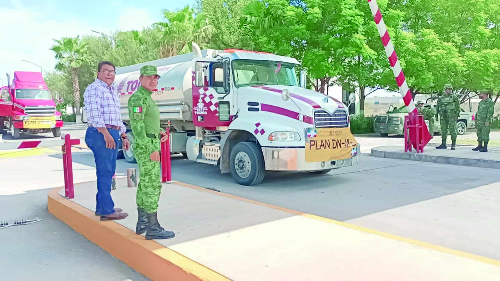 Envían agua a Nuevo León