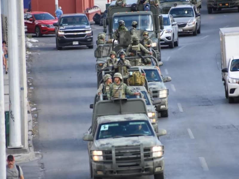 Refuerzan seguridad de Nuevo León con 500 elementos del Ejercito Mexicano