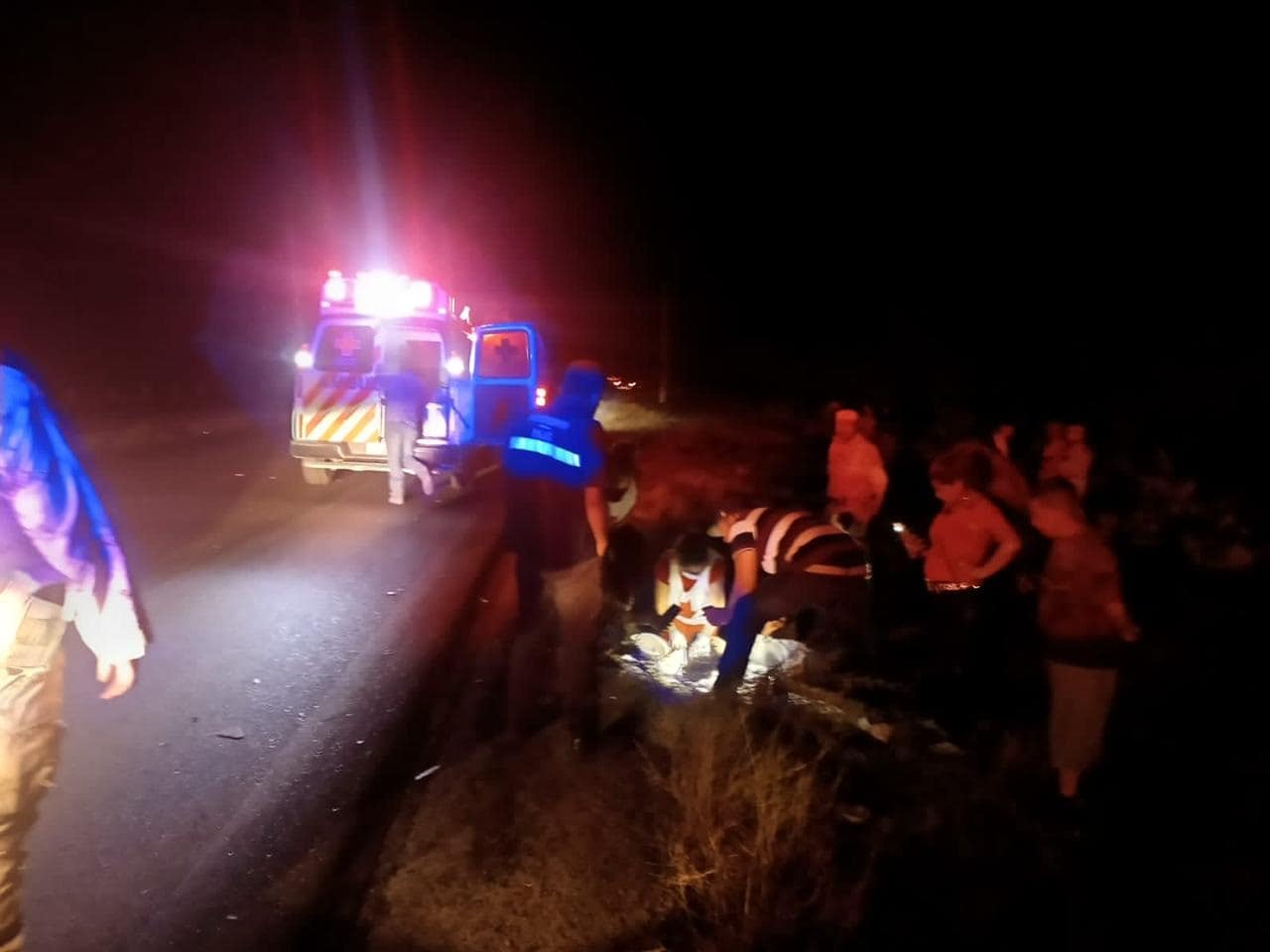 Ambos lesionados fueron trasladados al Seguro Social de Palaú.