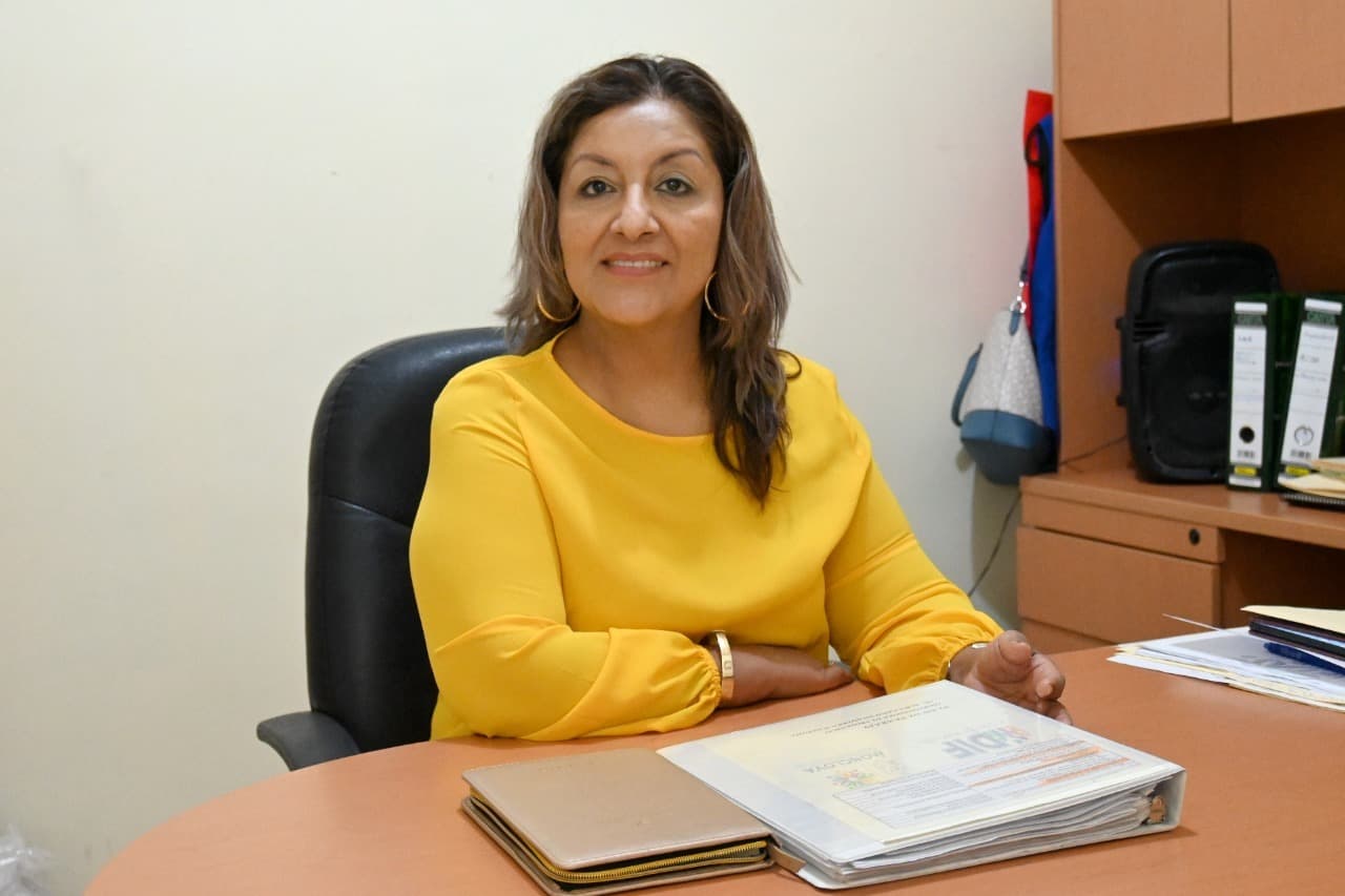 Licenciada Alma Zapopán Guerra, coordinadora de programas de DIF Monclova.
