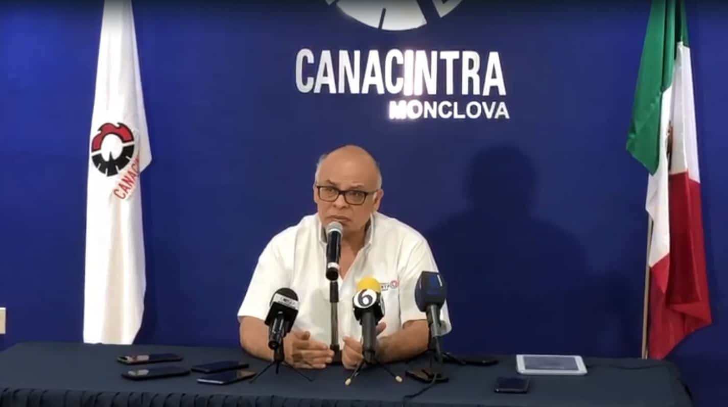 Alejandro Loya, presidente de Canacintra.