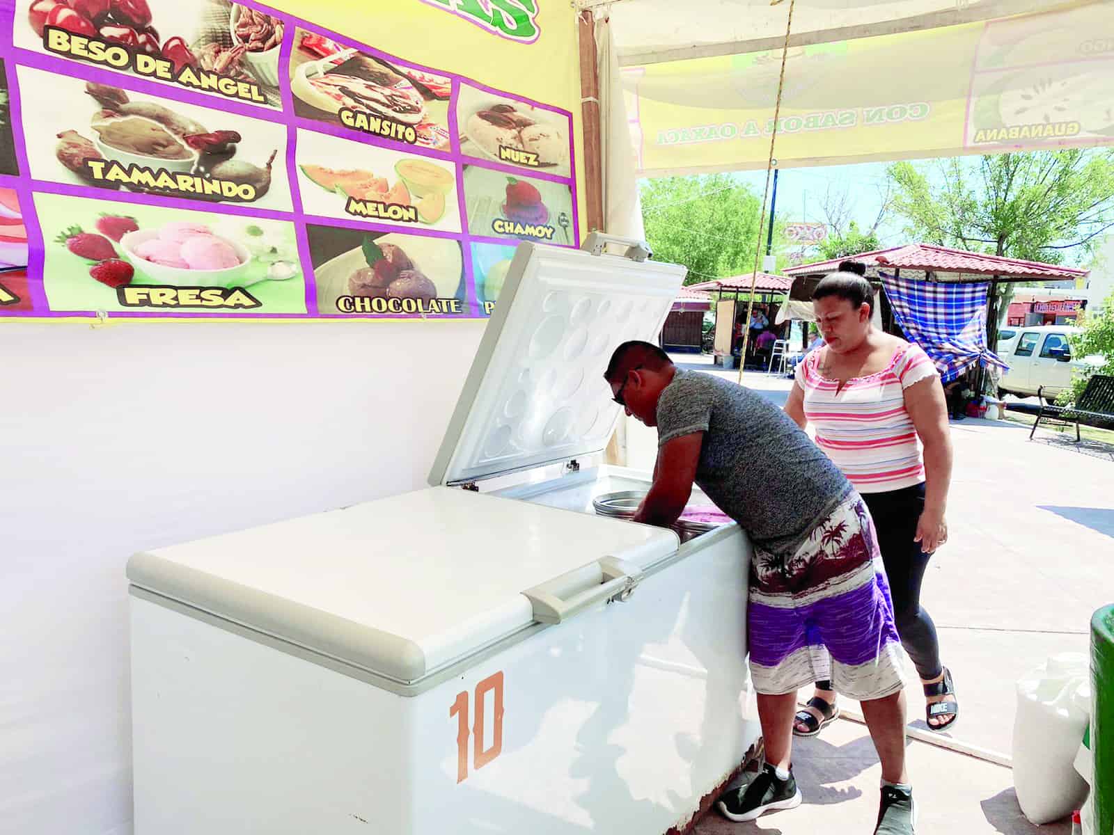 Conquistan a Sabinas las ricas nieves de Oaxaca