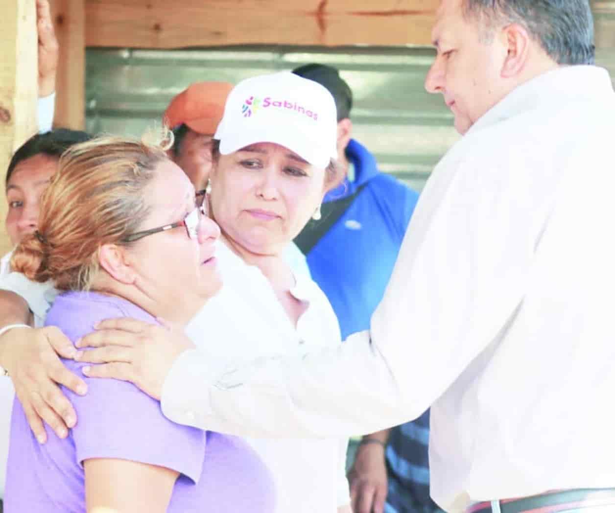 Sabinas, se solidariza