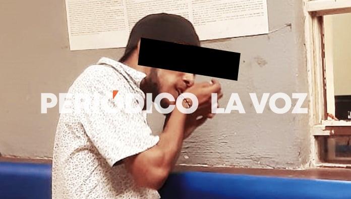 Quería asaltar tienda con cuchillo en mano