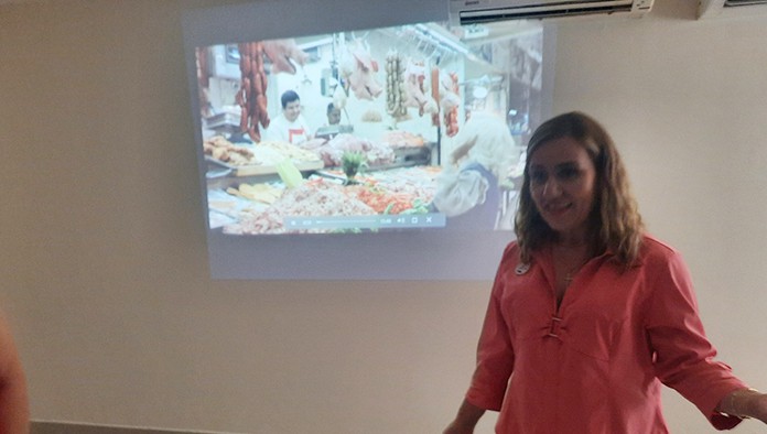 Integrantes del grupo ‘Alegría de Hoy y Siempre’ participan en las diferentes actividades.