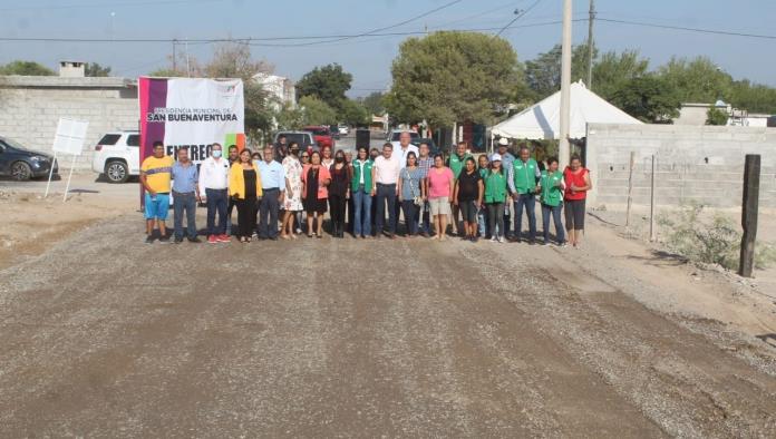 San Buenaventura | Entrega alcalde obra de drenaje