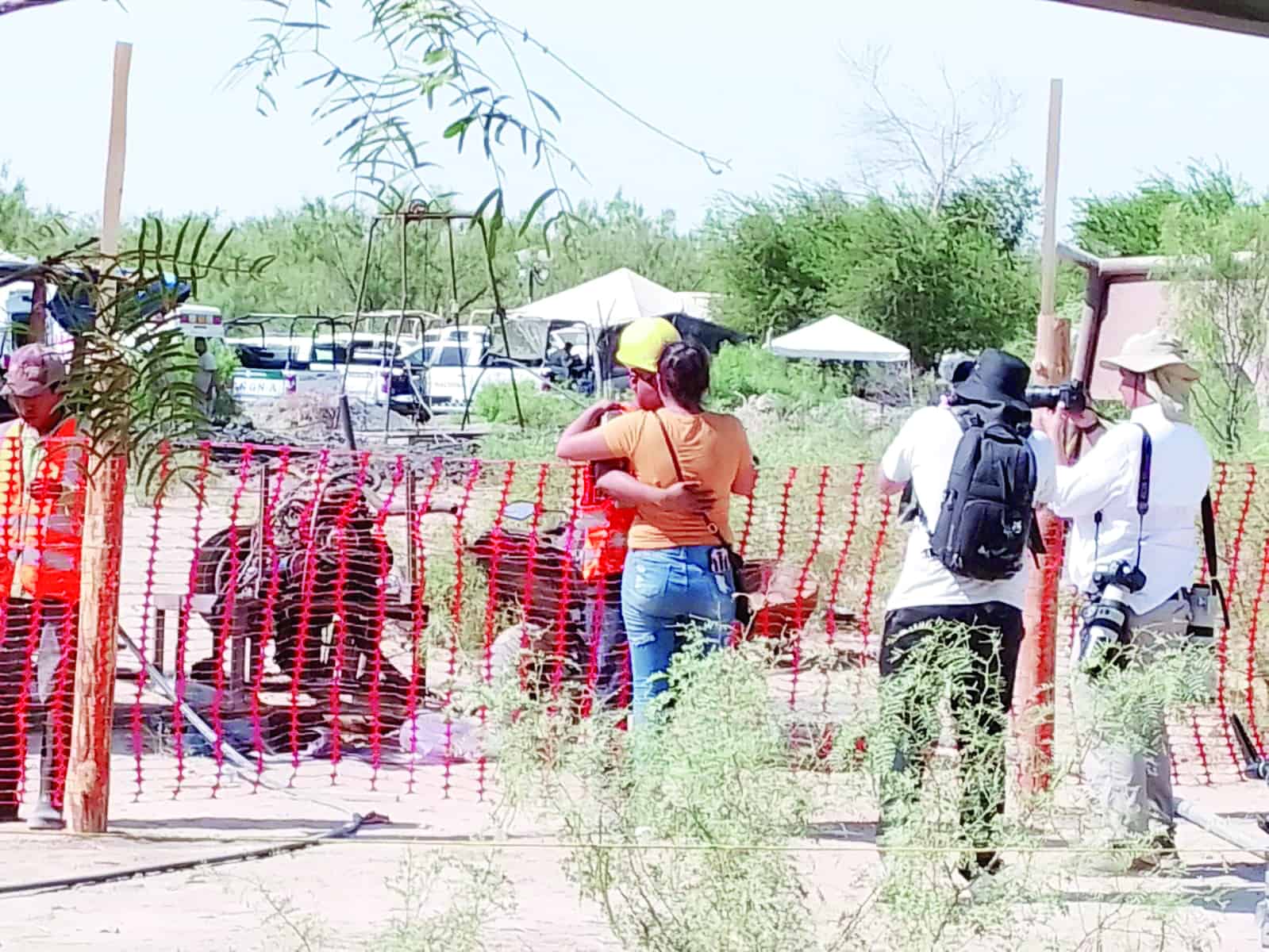 Los trabajos continúan sin parar.