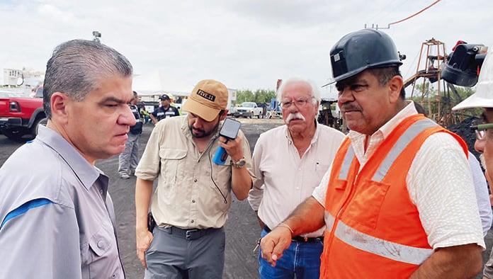 Aumenta extracción de agua para rescate