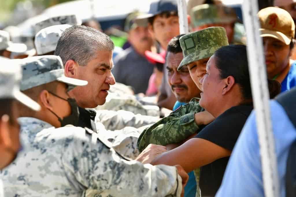 Revisan AMLO y MARS acciones del rescate